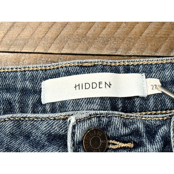 Hidden Zoey Basic Mom Jean Size 27 Style# HD1926M - Picture 6 of 14